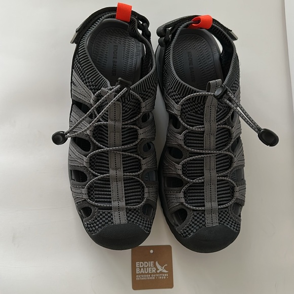 Eddie Bauer Men’s Gray and Black Water Shoes - Picture 6 of 16